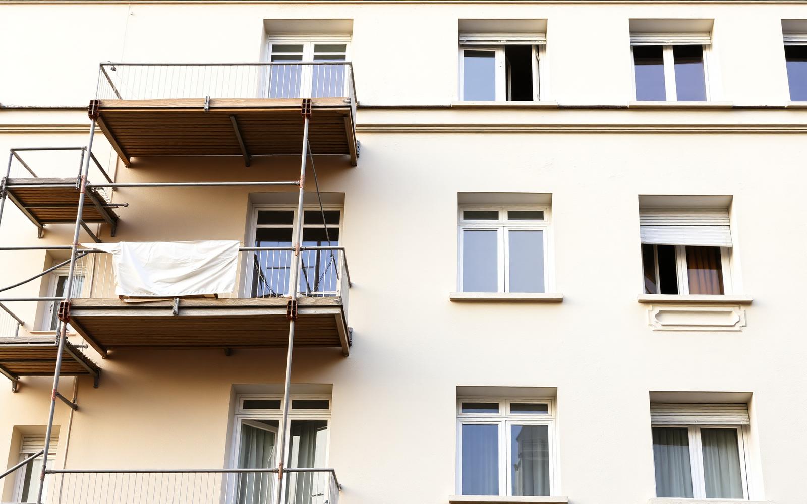 Riqualificazione facciata — Intervento su parti comuni condominiali